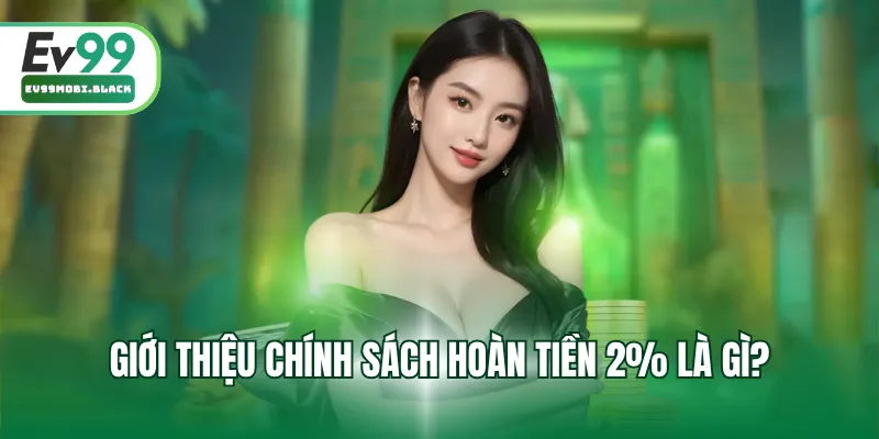 Giới thiệu chính sách hoàn tiền 2% là gì?