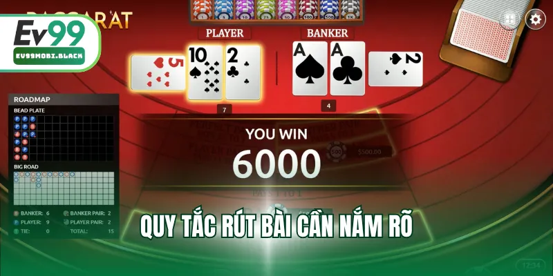 Quy tắc rút bài cần nắm rõ