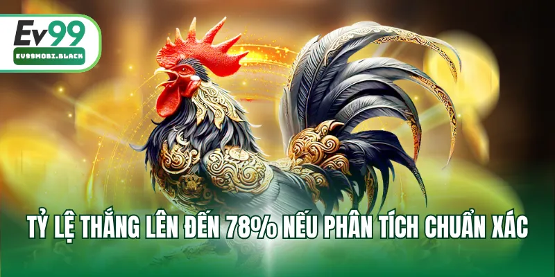 Tỷ lệ thắng lên đến 78% nếu phân tích chuẩn xác